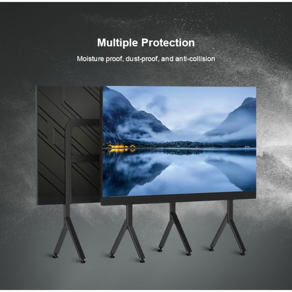 Good Price Customized 156inch 3D Movable Stand LED Multimedia Teaching All-in-One Machine