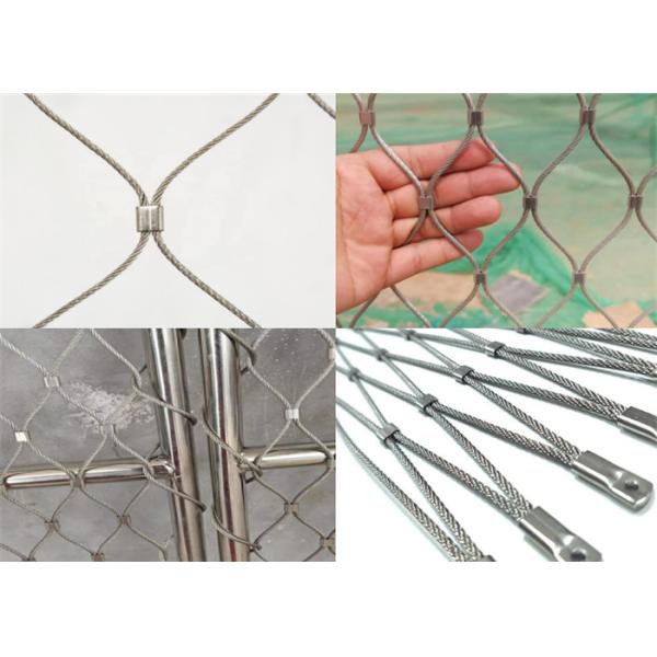 1.5" × 1.5" Opening Stainless Steel Aviary Netting Light Weight Aisi 304