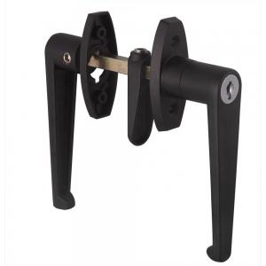 Buy cheap Black Garage Door Handle Lock Key Lockable Latch For Cabinet Door product