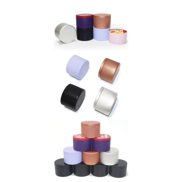 Customized Metal Tin Packing for Balm Empty Tin Cans with Screw Lid