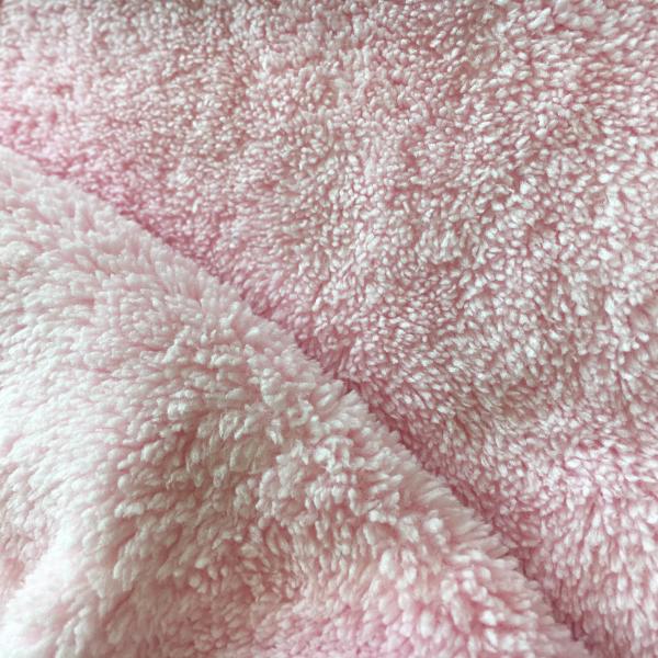 Thick microfiber absorbing water super soft double sides microfiber fabric 280gsm in China