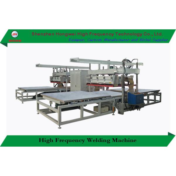 HF Gantry Welding Machine , Dielectric Heat Sealing Machine With 4 Shuttle