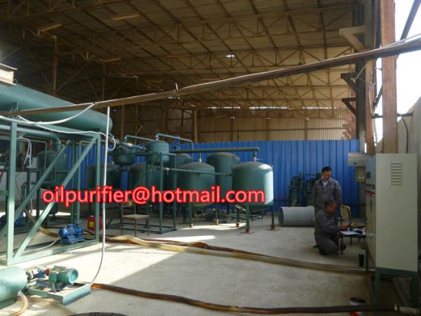 Quality Automobile Car Oil Recycling System,Engine Oil Vacuum Distillation System and  Purifying Equipment for sale