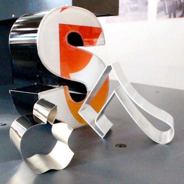 ET20 Stainless Steel Automatic 3D Sign Making Channel Letter Bending Machine