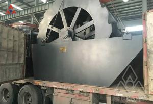 China Silica sand cleaning washing plant/ bucket sand washer in Philippines on sale