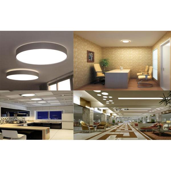 6W AC85~265V Round Warm with LED Surface Panel Wall Ceiling Down Lights Mount Bulb Lamp