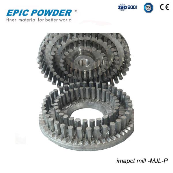 Agriculture Salt Grinding Pin Mill Pulverizer Low Temperature Operating