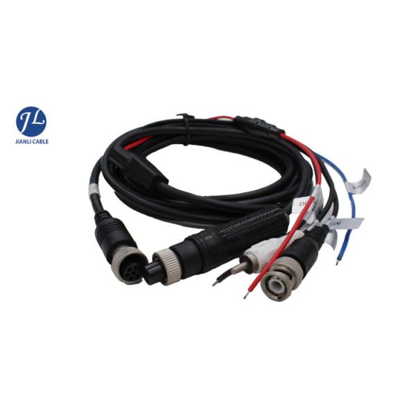 6 Pin Gx12 Male To Female Video Power Cable For Rear View Backup Camera System