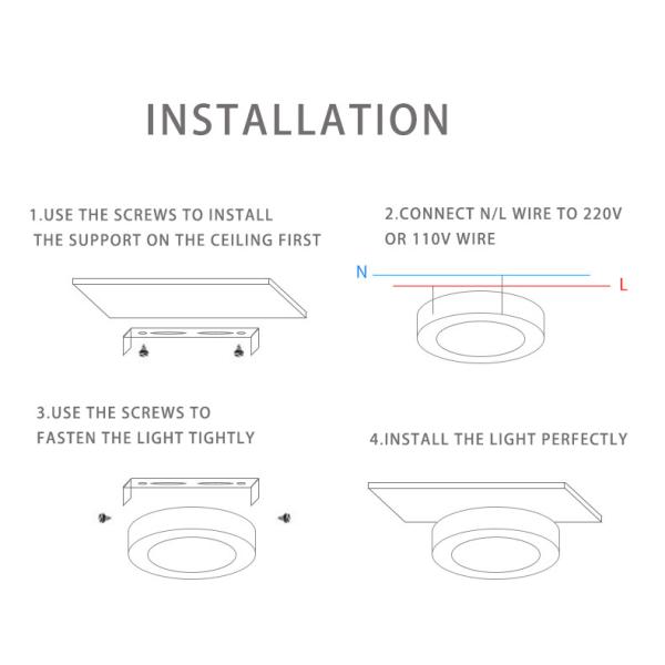CRI Modern Dimmable LED Downlight With Adjustable Beam Angle