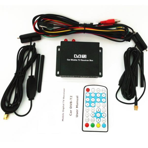Car DVB-T2 TV Receiver Russia DVB-T2 Receiver Thailand DVB-T2 Set Top Box Double Tuner Digital TV DVB-T2 Box