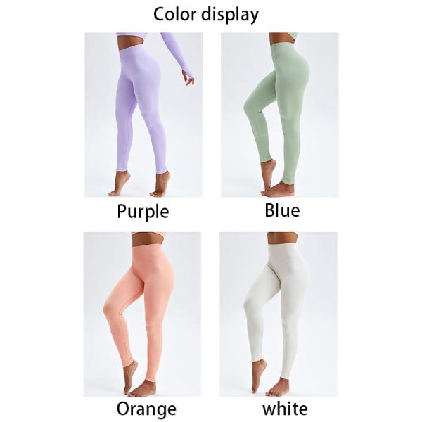 Seamless High Waisted Compression Yoga Pants Butt Lifting Women's Workout Tights