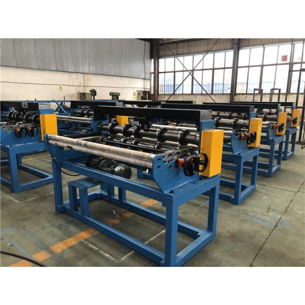 1.0mm Thickness Simple Steel Coil Slitting Machine 1.5KW Coil Cutting Machine