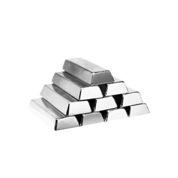 99.99% High Purity Zinc Metal Ingots For Die Casting Alloys Battery Industry