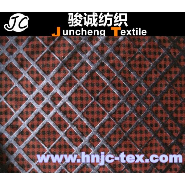 New burnout various style polyester fabric miro velvet fabric women apparel fabric