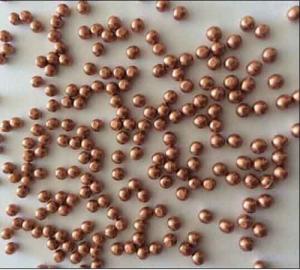 China Accurate Grinding Copper Granules Wire Grinding Balls 0.3mm - 3.0mm size on sale
