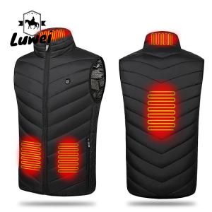 Buy cheap Sleeveless Coat Heated Lightweight Rechargeable Collar Waistcoat Utility Usb Power Heating Quilted Men's Vests product