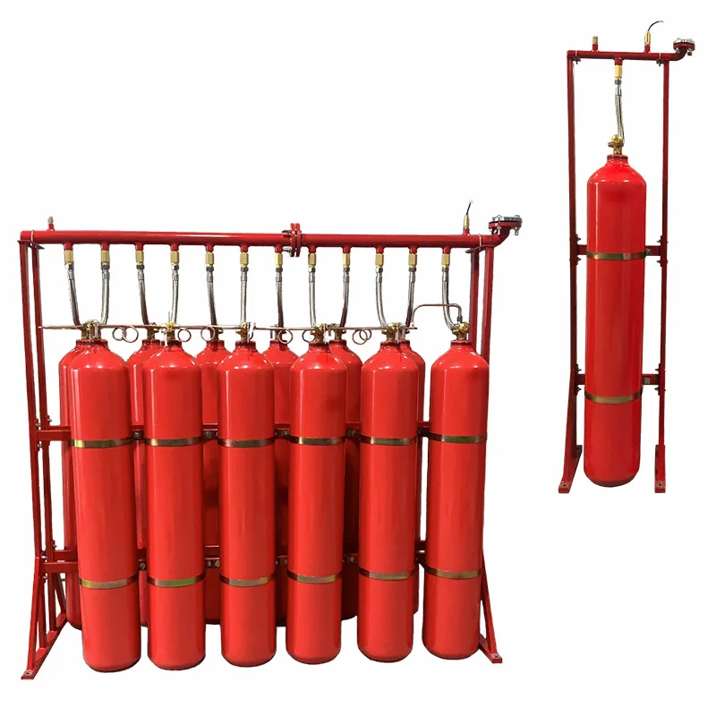 High Safety CO2 Extinguishing System for Enclosed Flooding Pattern in Office Buildings