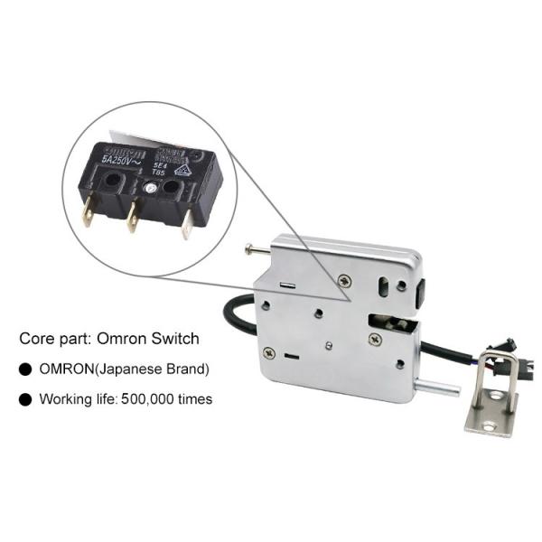 OEM 12V Corrosion Resistant Electric Cabinet Lock With Solenoid Driven