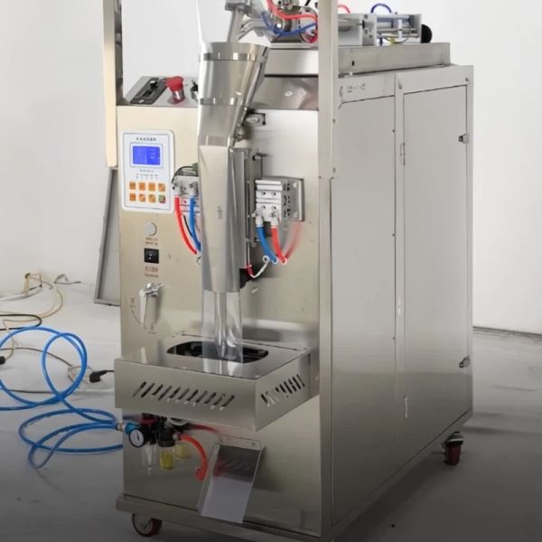 Vertical Automatic Paste Packing Machine 550W Pneumatic Packaging Machine