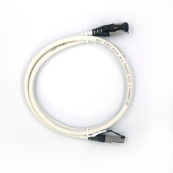 Quality Cat8 SFTP solid copper  Patch cable , LSZH Jacket , Bulk Ethernet Cable For  Network for sale