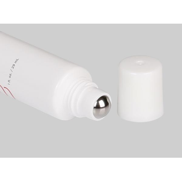 10-30ml Empty Eye Cream Tubes Cosmetic Plastic Tube With Massage Stainless Steel Ball