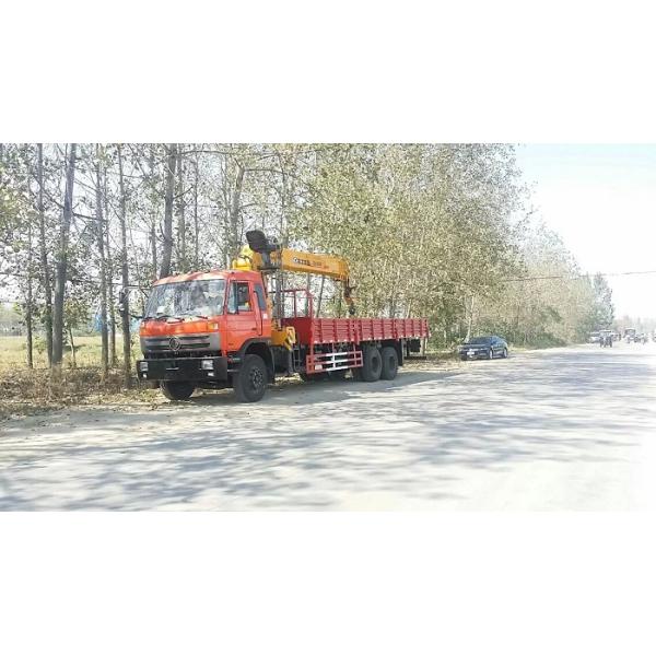 10T DropsideTruck Mounted Telescopic Crane With Hydraulic Straight Arm