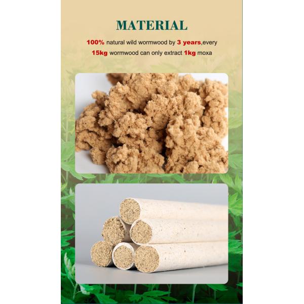 Moxibustion sticks Chinese Traditional moxibustion used pure Moxa Roll