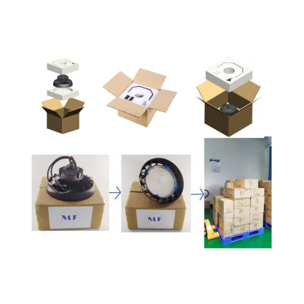 LED High Bay Lighting Beam Angle Zoomable Led Ufo High Bay Fixtures high power luminaire