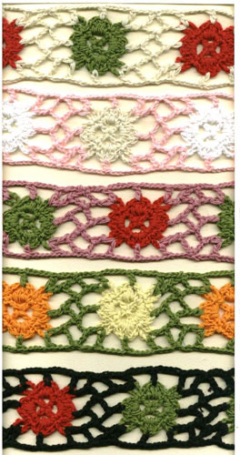 Long Vintage Cotton White Crochet Scallop Pattern Lace Trim DIY Embroidered Sewing Stretch