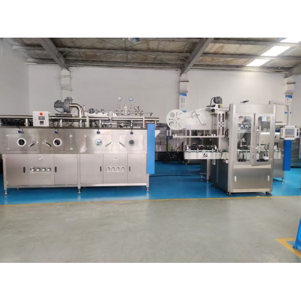 Automatic Sleeve Applicator with Heat Tunnel & Steam Tunnel for Plastic and Glass Bottle Lableing