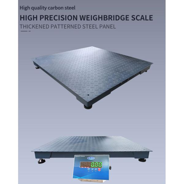 1t 2t 3t Digital Electronic Platform Weighing Floor Scale Weighbridge with Max Weight 1t/2t/3t and AC/DC Power Supply