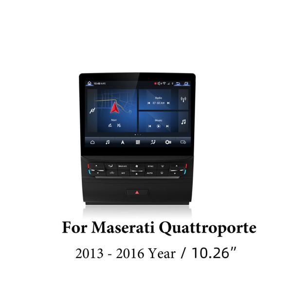 10.26" Maserati Android Auto Box Quattroporte 2013-2016 Video Gps Stereo Navigation