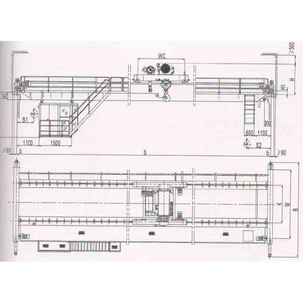 First Class Yt Double Girder Overhead Crane with Electric ON Promotion