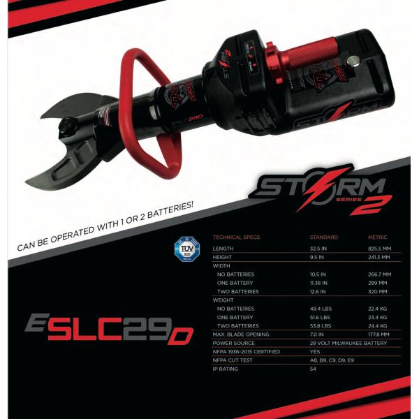 ESLC29D Battery Electrical Cutter TNT Rescue Tools