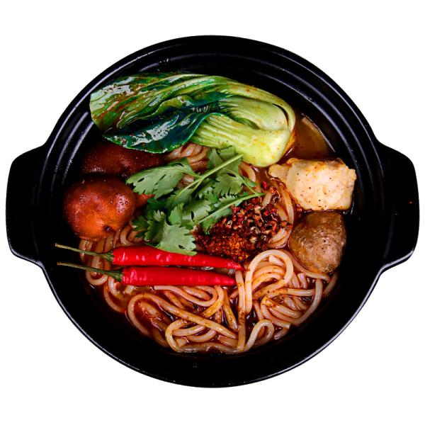 Low Fat Low Carb Vermicelli Rice Based Instant Dried Coarse Cereal Product Single Package Rice Stick Noodles