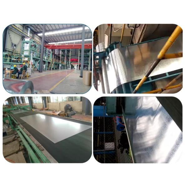 1m 2m Hot Dipped Galvanized Sheet SGCC SPGC SECC Tolerance 1%