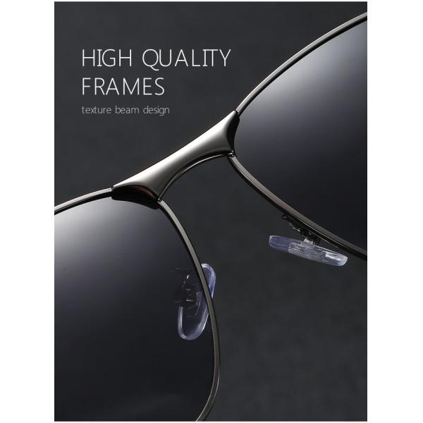 TR90 Custom Polarized Sunglasses UV400 Mens Driving Blue Lens