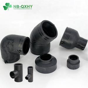 Buy cheap Equal Connection Welding HDPE PE Plastic Pipe SDR11 Elbow Tee Coupling for Pipe System product
