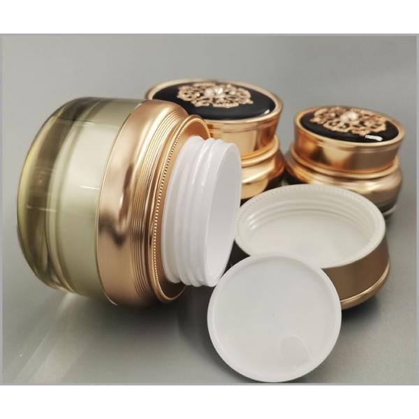 2.7oz Luxury Acrylic Odm Cosmetic Packaging Set Empty Skincare Container