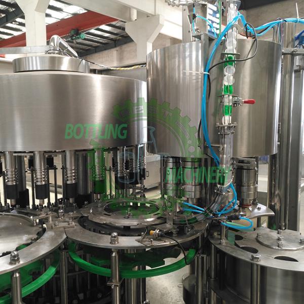 10000BPH CGF24-24-8 With Cap Lifter Mineral Water Auto Bottle Filling Machine