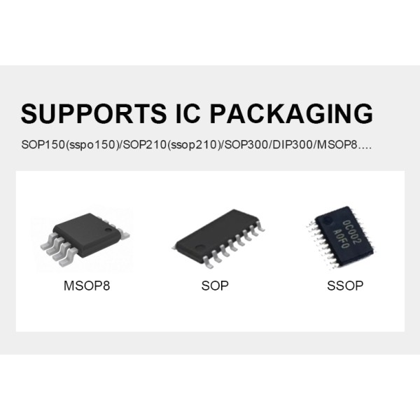 KU8000A Tube To Tape Type IC Programming Machine Automatic Chip Burner High Efficiency for Mass Production