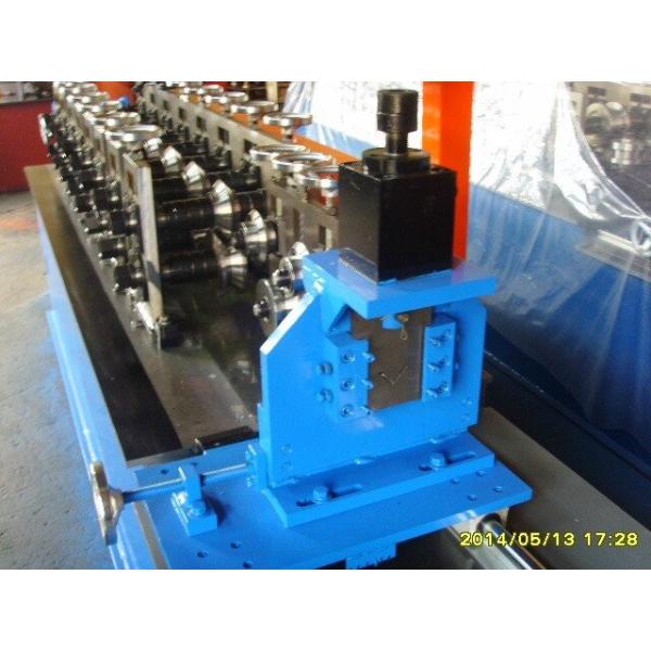 Automatic Tee Shape Stud Light Keel Cold Roll Forming Machine With Cut To Stop Device