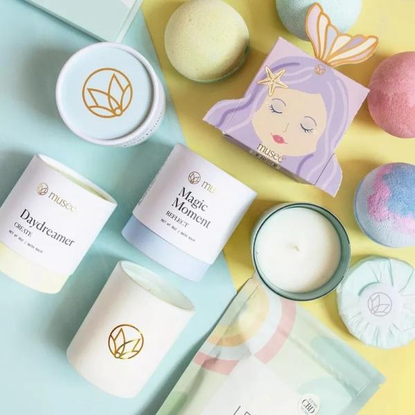 Custom Design Cardboard Bath Bombs Tube Skin Care Eco Tube Packaging for Bath Balm