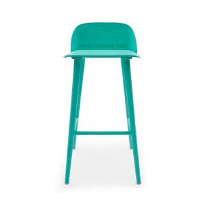 Buy cheap Chair Furniture Colorful Design Solid wood bar stool with high leg product