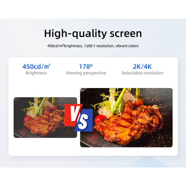 32" Elevator Wall Mount Digital Signage Display Smart Explosion Proof