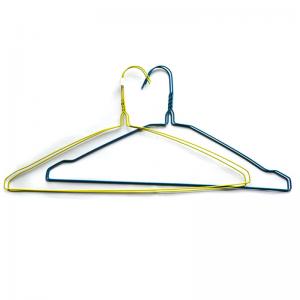 China Laundry Coated SUS 16'' Clothes Wire Hangers on sale