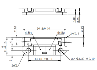 Multi Functional FOG Components MIOC Optoelectronic Devices Customized Integrated Optics Chip