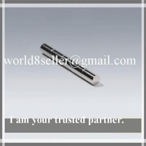 Buy cheap Long N35 1mm / 10mm Sintered Neodymium Cylinder Magnets With Ni Shiny Surface product