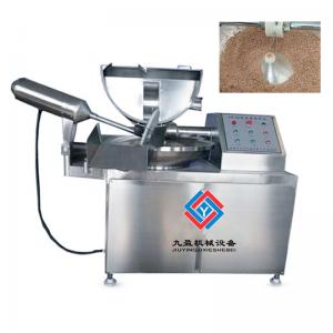 China Large Stainless Steel Meat Bowl Cutter 80L Chopper For Sausage / Dumpling Stuffings on sale