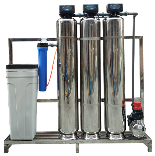 Four Stage Boiler Water Filter Water Output 2 Tons/Hour